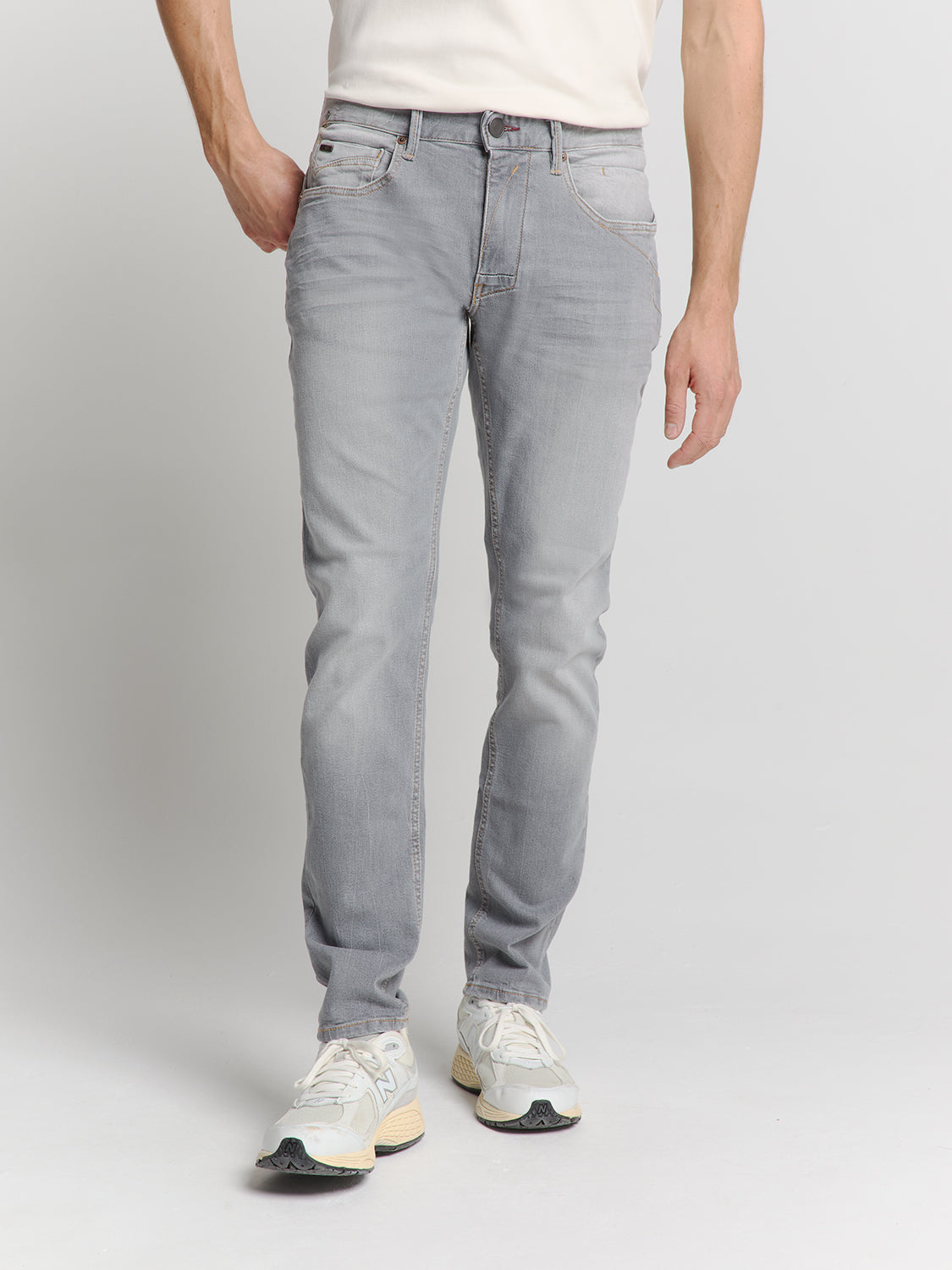 Tapered fit jeans | Light Grey Denim