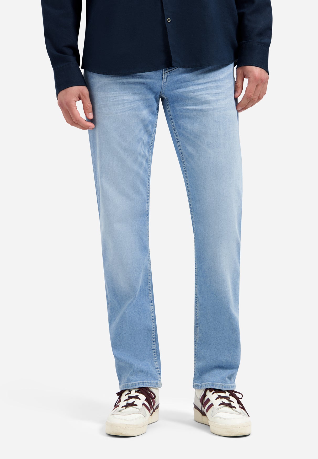 Relaxed fit jeans | Bleach Denim