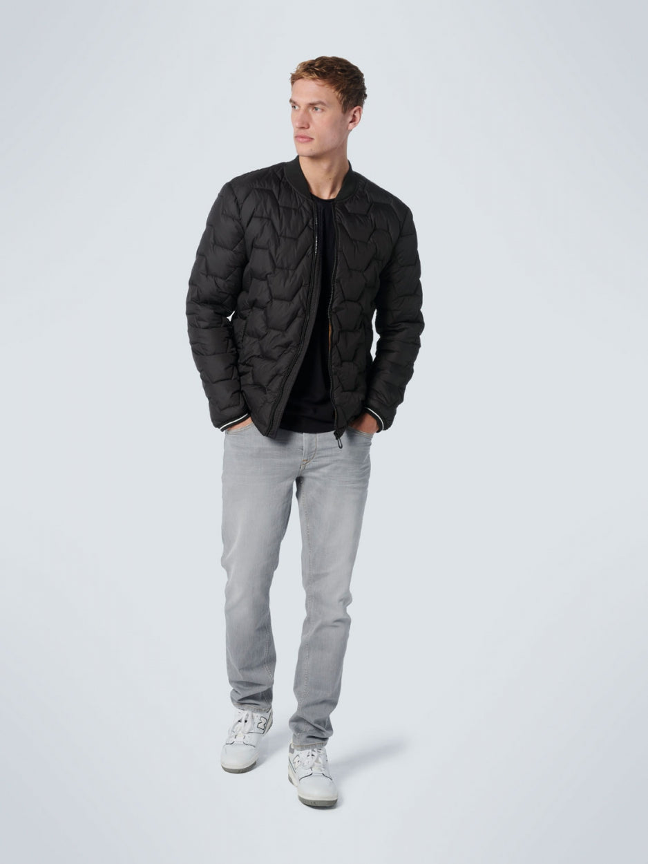 Jacket Short Fit Padded | Black