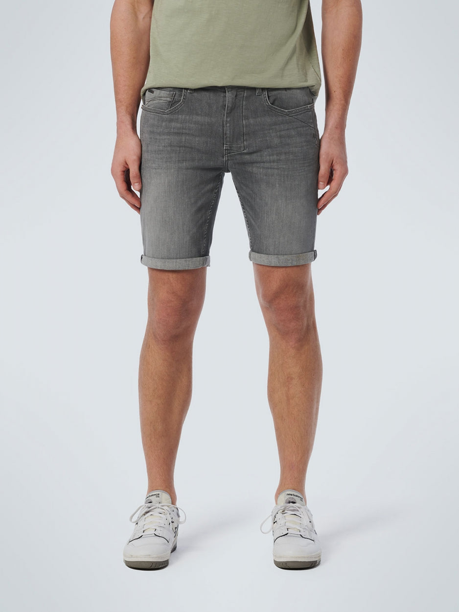 Short Denim Stretch | Light Grey Denim