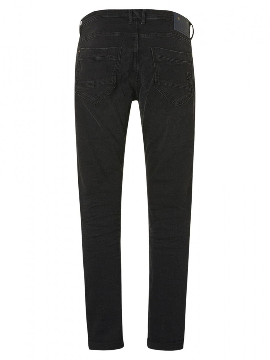 Denim, comfort slim 712, black denim stretch | Length 34